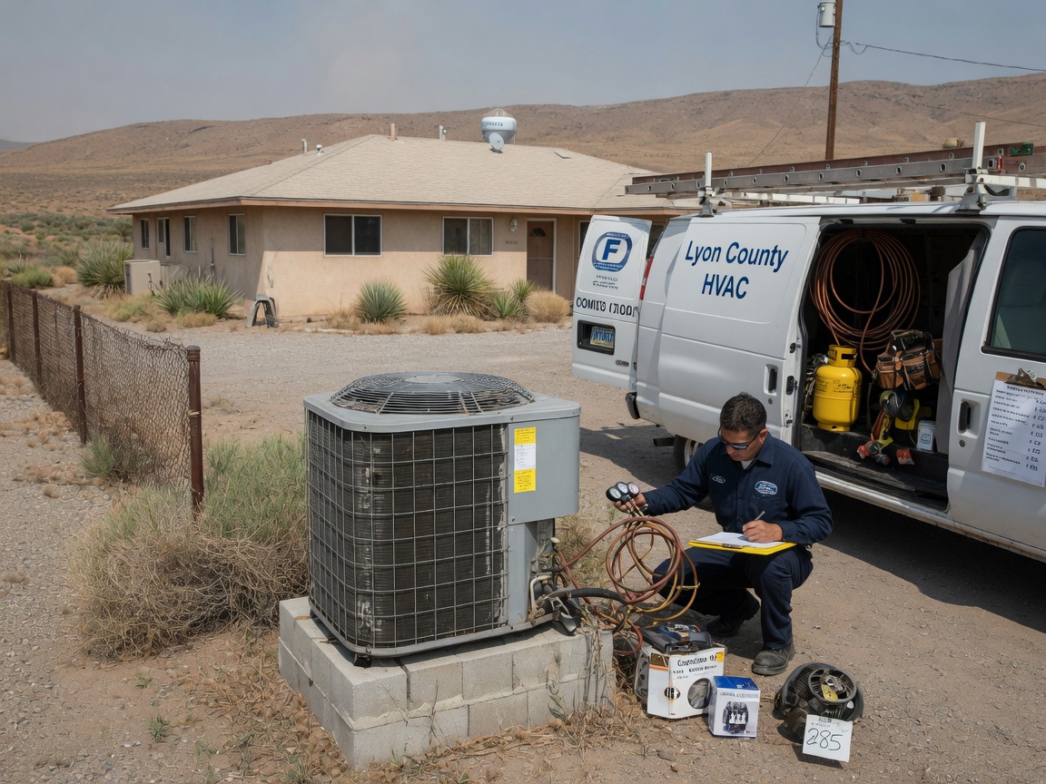 What Affects AC Repair Costs In Lyon County